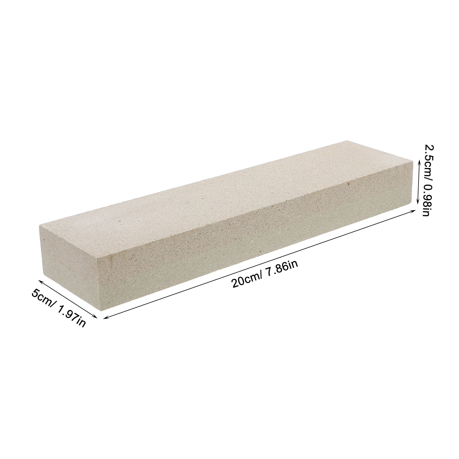 YOSADIER 3Pcs Double Sided Grey Sharpening Stone Tool for Kitchen Knives Scissors and Garden Tools Efficient Durable