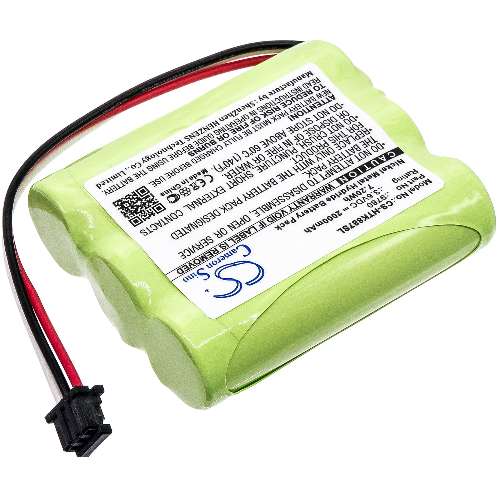 Replacement Battery for Hioki 9780,2000mAh