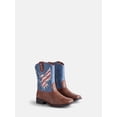 thumbnail image 2 of Wonder Nation Toddler Boys' USA Cowboy Boots, 2 of 4