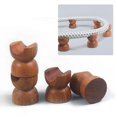 thumbnail image 4 of 8Pcs HiFi Audio Wood Audio Insulation Wire Bracket Line Support Speaker Cable Stand Holder Audio Cable Absorber Foot Pad, 4 of 5