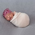 thumbnail image 5 of Sikiie Rose Flowers Baby Newborn Hats, Infant Knotted Baby Hat, Beanie Top Knot Caps for Baby Boys Girls, 5 of 5