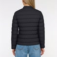 thumbnail image 4 of FAVIPT Winter Puffer Jackets for Women Lightweight Button Down Plain Coats Collarless Quilted Warm Soft Outerwear with Pockets Black,XXL, 4 of 8