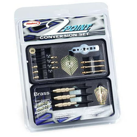 Brass 2-Piece Conversion Dart Set
