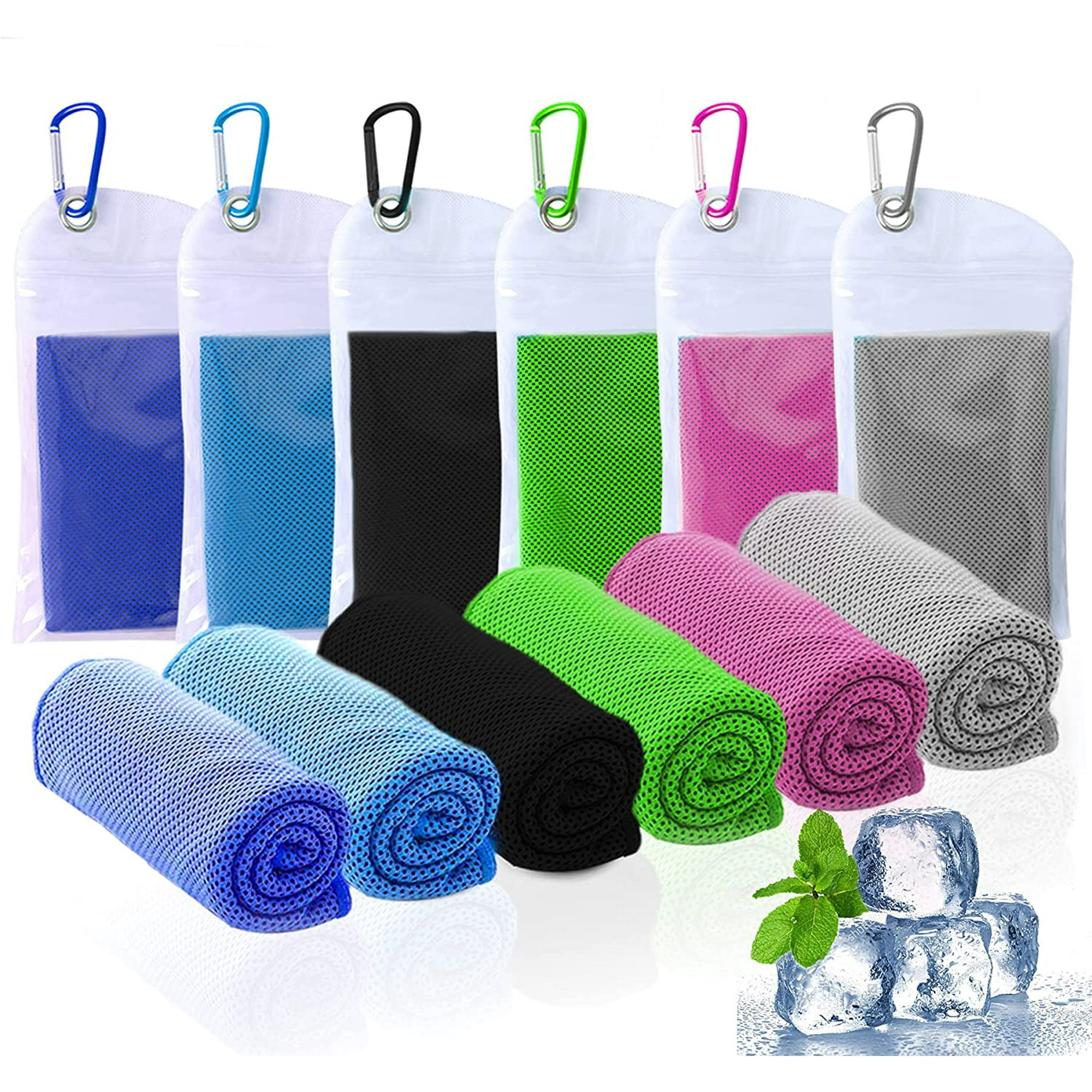 ORUYROP Cooling Towels for Neck and Face Microfiber Cooling Towel for Athletes 40 x12 Instant Cooling Towels Bulk for Sports Yoga Golf Gym Fitness Workout Garden Running Jogging Chilly Tow Walmart