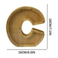 thumbnail image 3 of Boovnll Tool Kit, Wooden English Letter Savings Can Transparent Glass Savings Can, Tool Set, Home Essentials, Household Essentials, 3 of 6