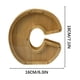 thumbnail image 3 of Lata de ahorro de madera con letras en inglés y cristal transparente., 3 of 6