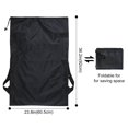 thumbnail image 3 of Hxlazmoo 2PC Heavy Duty Laundry Backpack Bags, 100L Large Capacity with Adjustable Shoulder Straps for Camping, Travel, Dorm & Laundromat – Durable Polyester, Drawstring Closure, 3 of 7