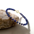 thumbnail image 3 of Ross-Simons 4-5mm Lapis Bead Bracelet in 10kt Yellow Gold, Women's, Adult, 3 of 6