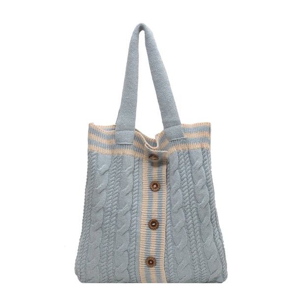 Bolso de mano tejido GEEK para mujer, bolso de hombro tejido, diseño lujoso, bolso de mano moderno de gran capacidad, bolso de viaje bohemio para mujer, nuevo