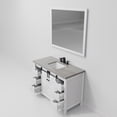 thumbnail image 6 of Lexora Home Marsyas 48" Quartz Top Single Vanity in White, 6 of 9