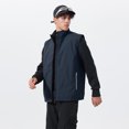 thumbnail image 4 of Youthup Men's Quilted Vest with Stand Collar - Wind-Resistant Thickened Sleeveless Jacket for Business Casual & Commuting, 4 of 12
