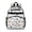 Baseballs and Mom, variant on Baseballs and Bats White Pattern Backpack for School, Cute School Bag with Adjustable Shoulder Straps and Padded Back, 15.25"x11.5"x5.25"