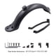 thumbnail image 3 of Sonducket Juego de guardabarros trasero impermeable para patinete, Kit de guardabarros trasero ABS, piezas de repuesto para Mijia M365/Pro Bicicletas eléctricas Negro, 3 of 6