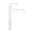 thumbnail image 2 of Avallon Single Hole, Single-Handle Sleek, High Arc Bathroom Faucet in Matte White, 2 of 11