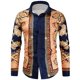 thumbnail image 3 of Camisa de manga larga con estampado de bronceado informal de moda de otoño para hombre Pompotops oipoqjl26396, 3 of 8