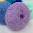 thumbnail image 4 of 25g/ball Knitting Scarf Yarn Soft Thin DIY Thread Plush Hand Crochet Thread Sewing DIY Winter Shawl Yarn, 4 of 9