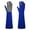 Blue, variant on Long Sleeve Leather Gardening Gloves,Rose Pruning Floral Gauntlet Garden Gloves For Women and Men