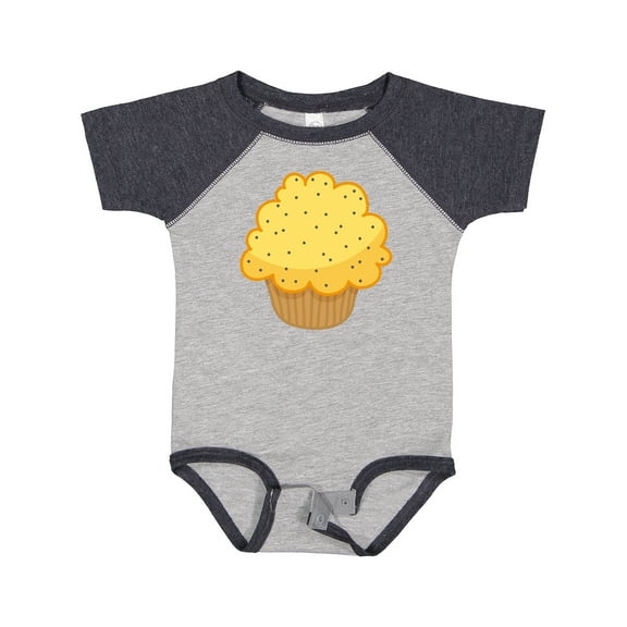 Inktastic Lemon Poppyseed Muffin Boys or Girls Baby Bodysuit