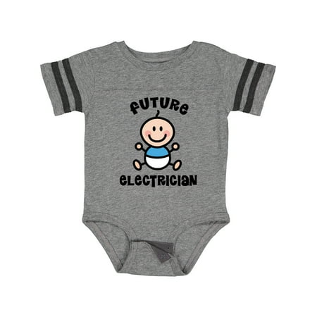 

Inktastic Future Electrician Gift for Boy Gift Baby Boy Bodysuit