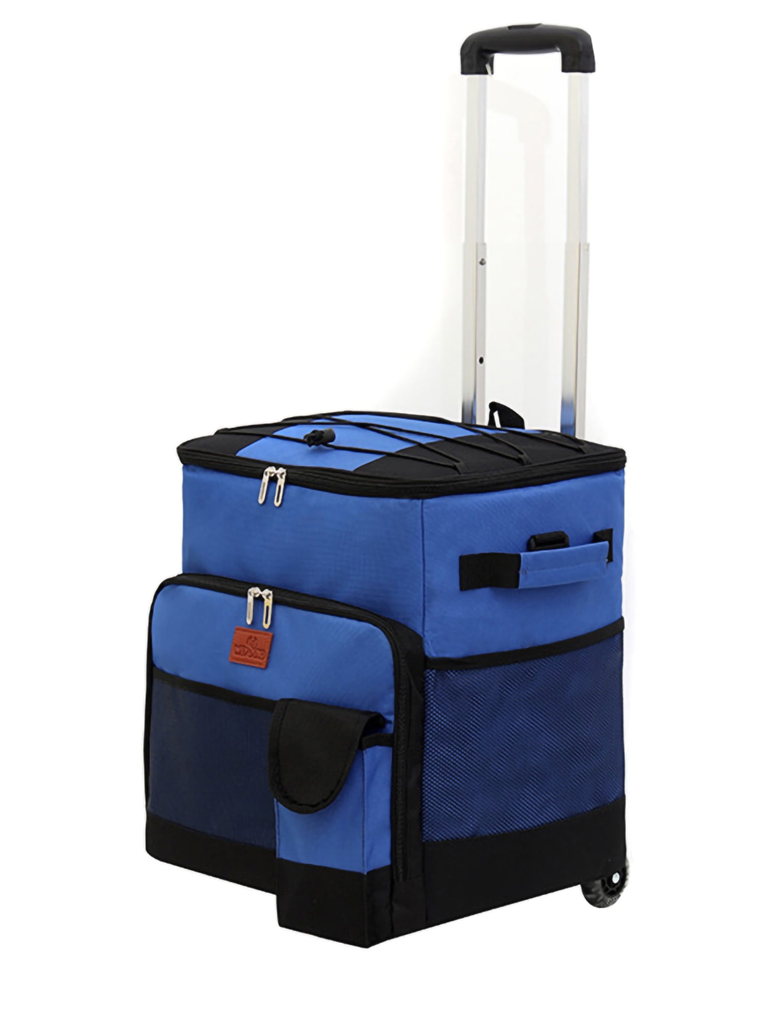 Avamo Women Lunch Bag Large Capacity Rolling Cooler Leakproof Roller