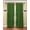 Forest Green, variant on Ring Top Sheer Sari Curtains 43" W X 36" L matching tiebacks- Handcrafted Forest Green Indian Drapes Unlined for light & airy ambience Perfect for Living/Bedroom/Dining Room Sold in Pairs