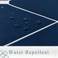 thumbnail image 3 of KOETAR Blue Ombre Polyester Shower Curtain, 72" x 72" Waterproof, 3 of 6