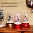 thumbnail image 3 of Bewildely Accesorios de adorno de música de Navidad, accesorio de artesanía para festivales, decoraciones brillantes, decoración brillante de Navidad Kits de decoración para fiestas Rojo Bewildely HA070636-01B, 3 of 6