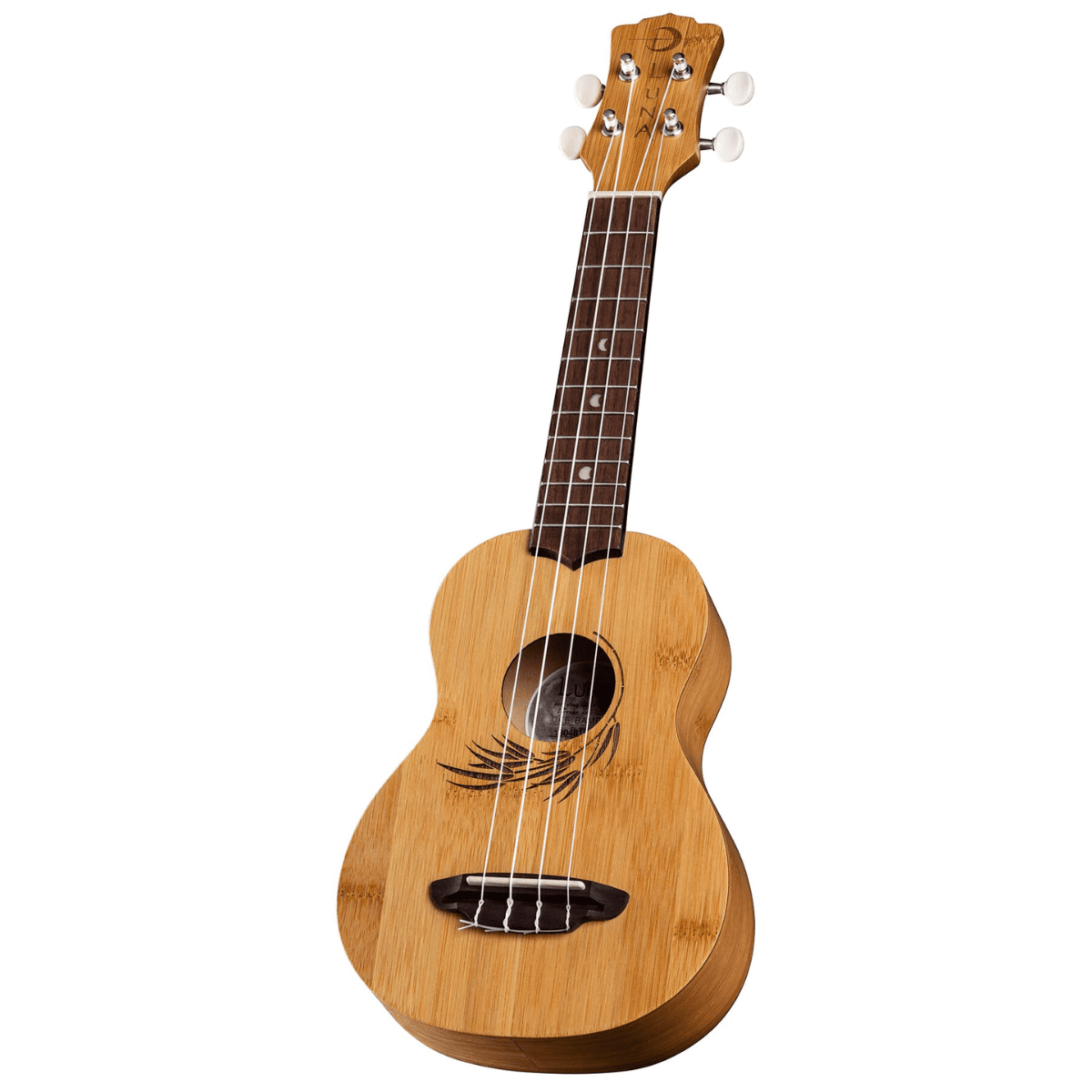 Luna Guitars Uke Bamboo Soprano Ukulele