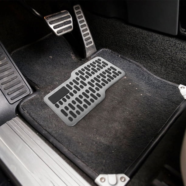GOOHOCHY 2Ud Extensores De Pedal Para Automóvil Robusto Con Acabado En Plateado