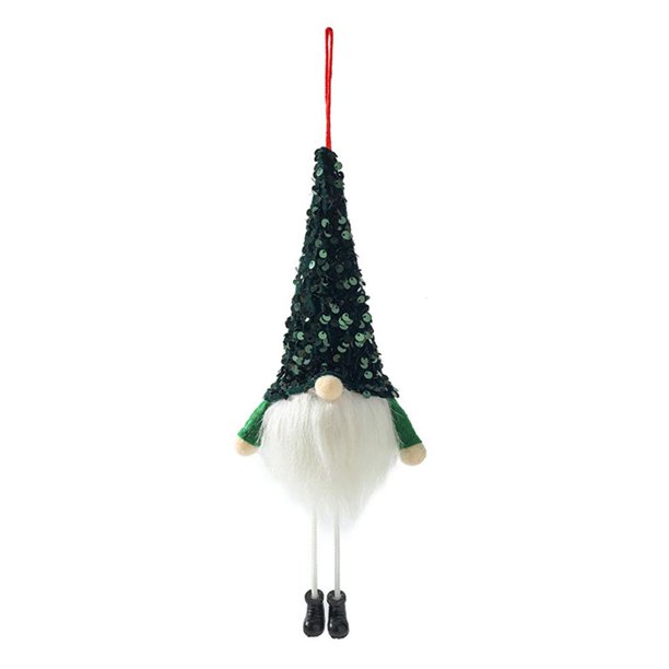 Sin Rostro De Piernas Largas De Navidad Adornos Caseros De Muñeca Enana Con Lentejuelas Lindas Para Árbol De Navidad Y Ventanas seitruly HA042994-02