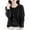 #01 Black 【PICK YOUR FAVORITES & STOCK UP】, variant on Women's Solid Color Long Sleeve Button Up Sweater Pullover Top Round Neck Loose Fit Casual Daily Wear Soft Knit Fashion Essential Gift for Women | Aestivo,Black XL