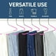 thumbnail image 4 of Set de perchas para pantalones Lifemaster Metal, 50 piezas, antideslizantes, color rosa, 4 of 5