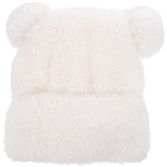 TEHAUX Gorro Acrílico Con Orejas De Oso Para Mujer Protección Y Estilo En