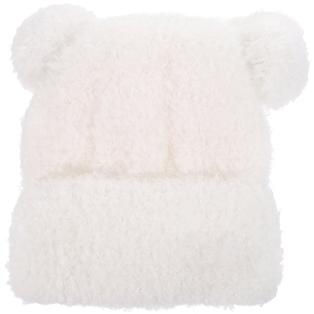 TEHAUX Gorro Acrílico Con Orejas De Oso Para Mujer Protección Y Estilo En