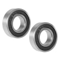 thumbnail image 1 of 6003-2RS Ball Bearing 17x35x10mm Double Sealed Carbon Steel Bearings, 1 of 5