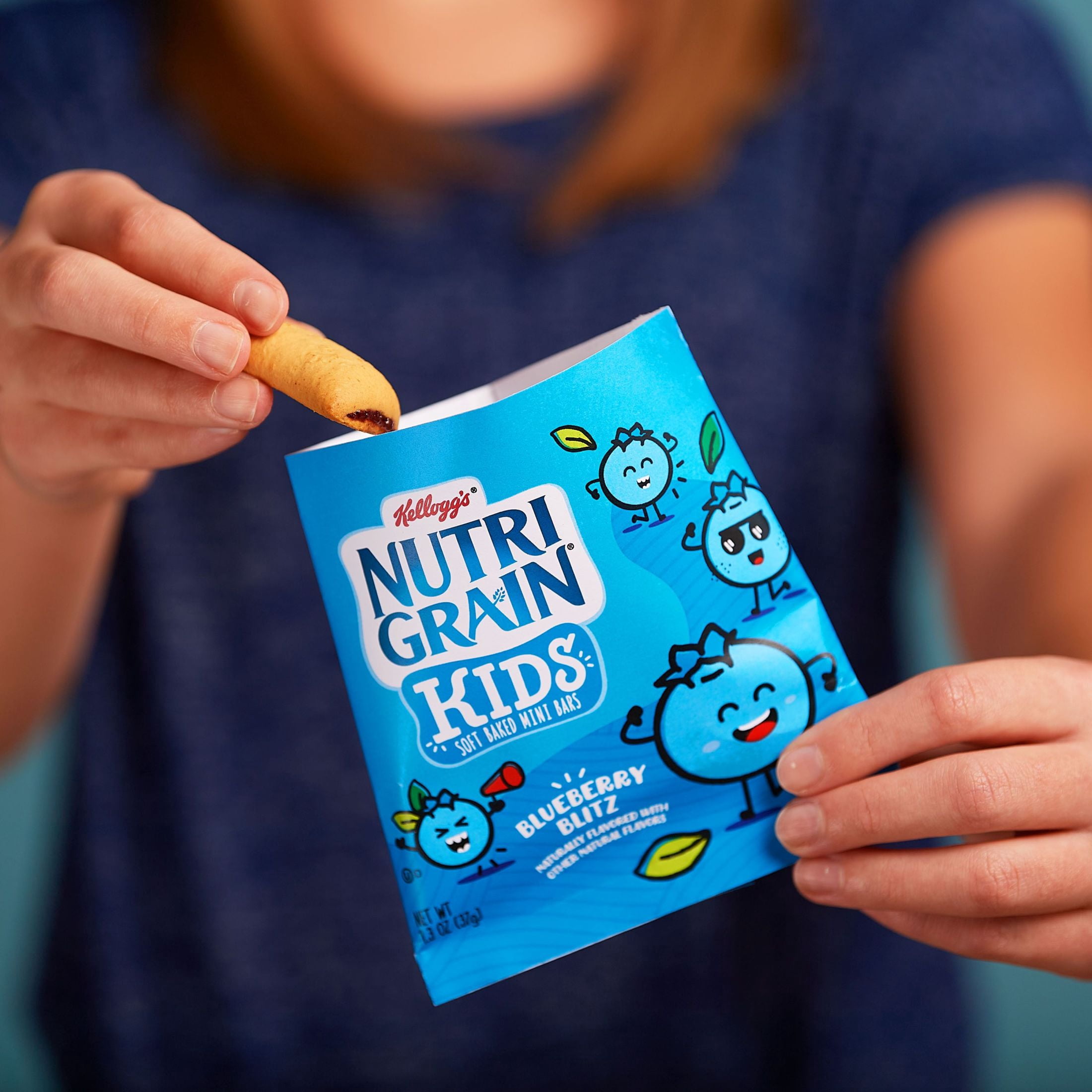 Nutri-Grain Blueberry Chewy Mini Breakfast Bars, 13 oz, 10 Count