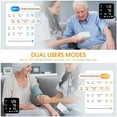 thumbnail image 5 of Blood Pressure Machine, Automatic Upper Arm Blood Pressure Monitor with Large Cuff 4.5 in Backlit Adjustable Large Font Screen, 9-17 inches Cuff, arrhythmia and Home, 5 of 8