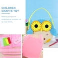 thumbnail image 4 of MasteelfCA 5 Sets Children Handbag Cartoon Pattern Hand-woven Storage Bag DIY Materials, 4 of 9