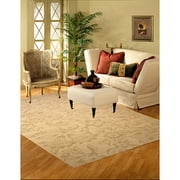 Angle View: Marie Area Rug, Beige