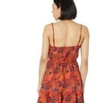 thumbnail image 2 of Hurley Womens Kris Tank Fit & Flare Dress, Orange, Large, 2 of 2
