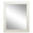 thumbnail image 4 of American Value White Texture Vanity Framed Vanity Wall Mirror 31.5 x 38 in.  AV18LARGE, 4 of 4