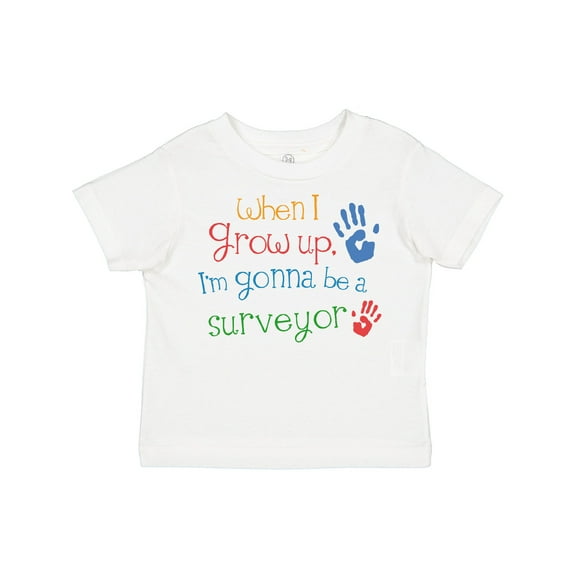 Inktastic Surveyor Future Boys or Girls Toddler T-Shirt