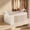 B, variant on Clear Plastic Storage Bins with Lids, Foldable Stackable Storage Boxes for Clothes, Under Bed Organizer with Handles