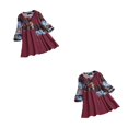 thumbnail image 3 of Jumpingount Blusa con botones de manga larga transpirable de moda de gran tamaño para diario Type4 NO4, 3 of 6