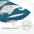 thumbnail image 5 of Fotbe Nurse Doctor Gnomes Pillow Cases - Envelope Closure - Luxury, Extra Soft, Cooling Pillow Covers - Wrinkle, Fade, Stain Resistant-14"x20", 5 of 9