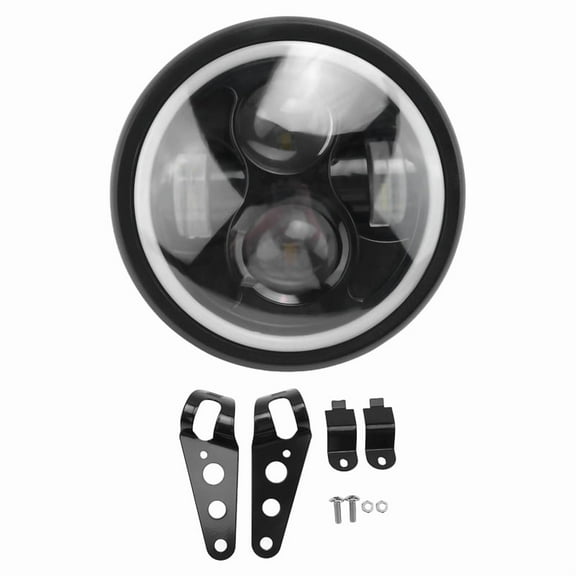 6.5 inch LED Motorcycle Headlight HiLo head light lamp Bulb DRL for Sportster Cafe Racer Bobber