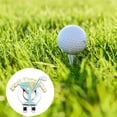 thumbnail image 4 of Metal Golf Hat Clip Portátil Anti-Mox Mohox Poner Green Posicionamiento Pinza Interior Outdoor Ball Marking Herramientas Deportes Azul 33mm Methold OD002866-02B, 4 of 7