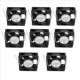 thumbnail image 1 of 8X AC 220V-240V 0.14A Enfriamiento Enfriador Ventilador Sin Escobillas 120 mm X 120 mm X 38 mm, 1 of 5
