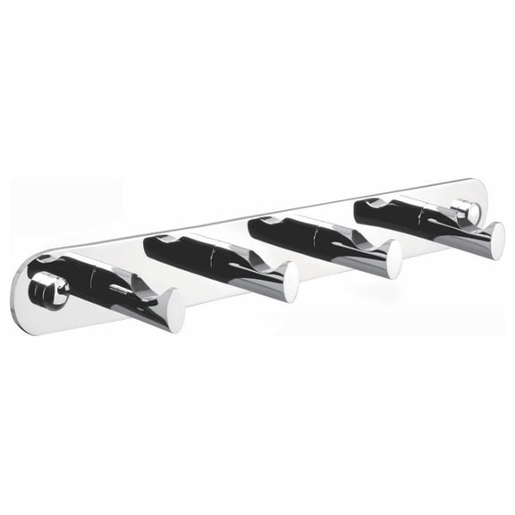 Aqua Rondo by KubeBath Robe Hook With 4 Hooks