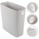 thumbnail image 3 of 2 uds cubo de basura delgado de plástico cesto de basura estrecho cubo de basura delgado para Baño, 3 of 3